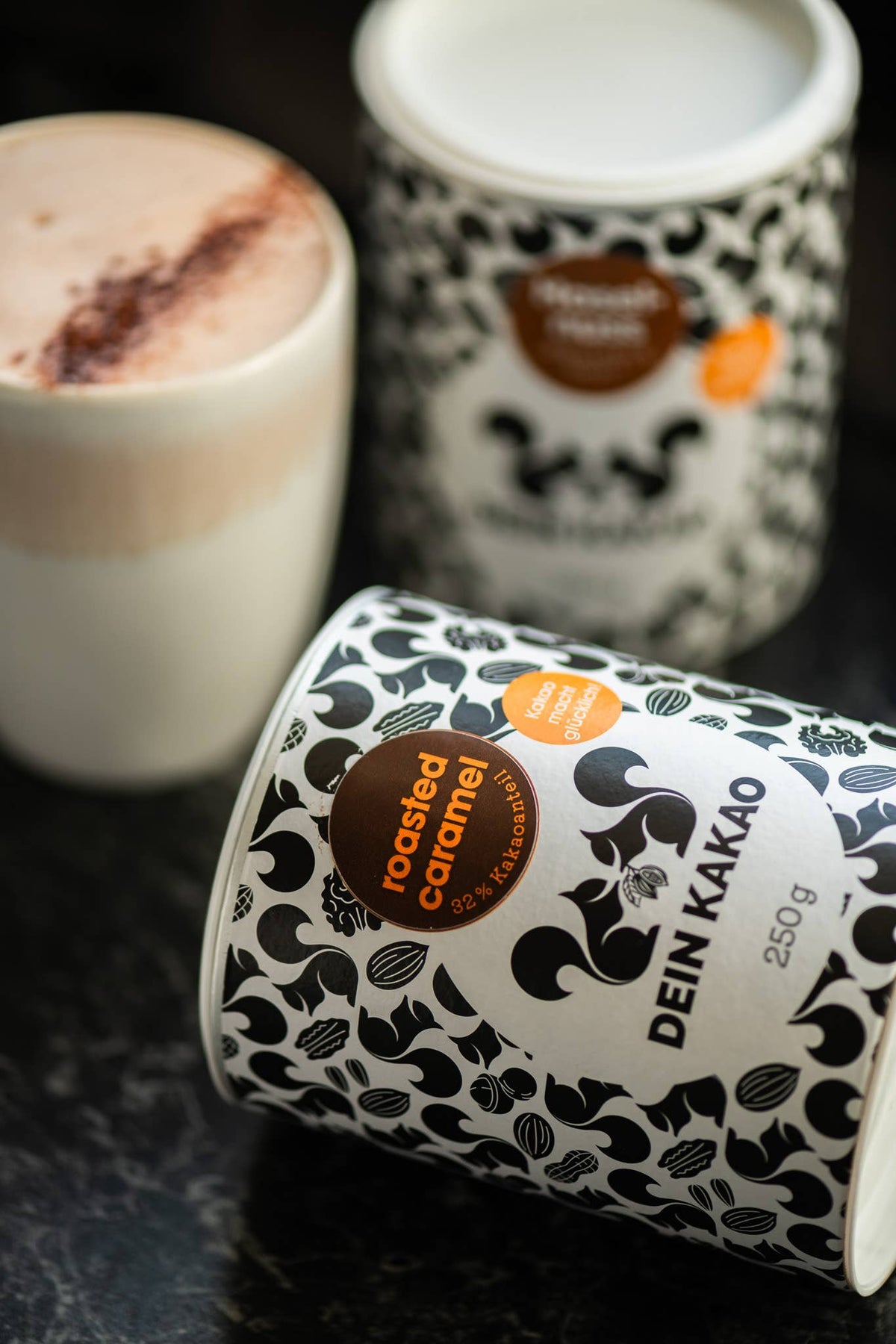 Roasted caramel Schokoladenpulver | Dein Kakao | Karamell