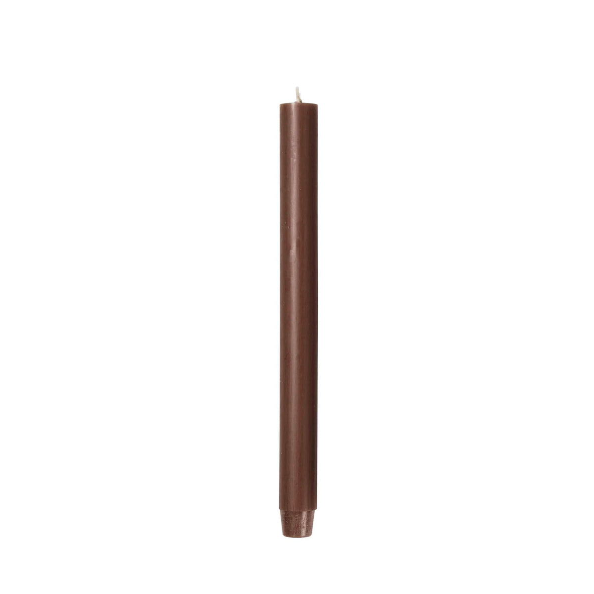 BROSTE COPENHAGEN Rustic getauchte Kerze Dark Brown