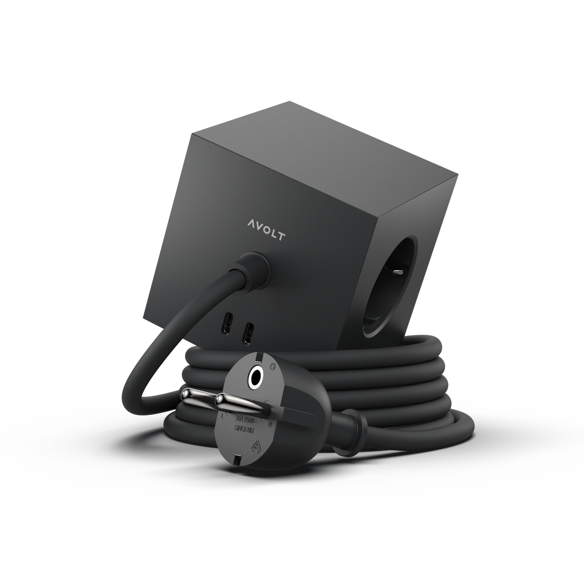 AVOLT Square 1 USB-C Stockholm Black