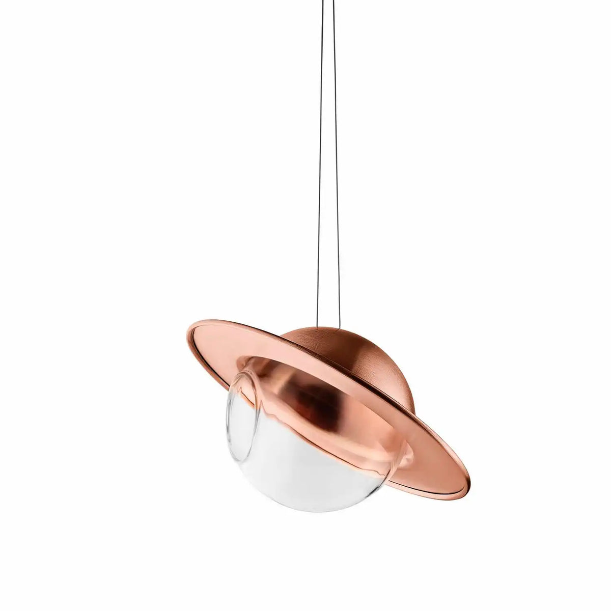 Eva Solo Vogelfutterkugel Saturn, Kupfer