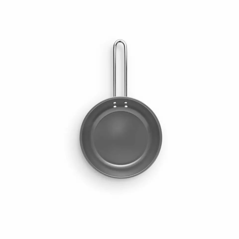 Eva Solo Stainless Steel Bratpfanne 20 cm Slip-Let® Laser Titanium