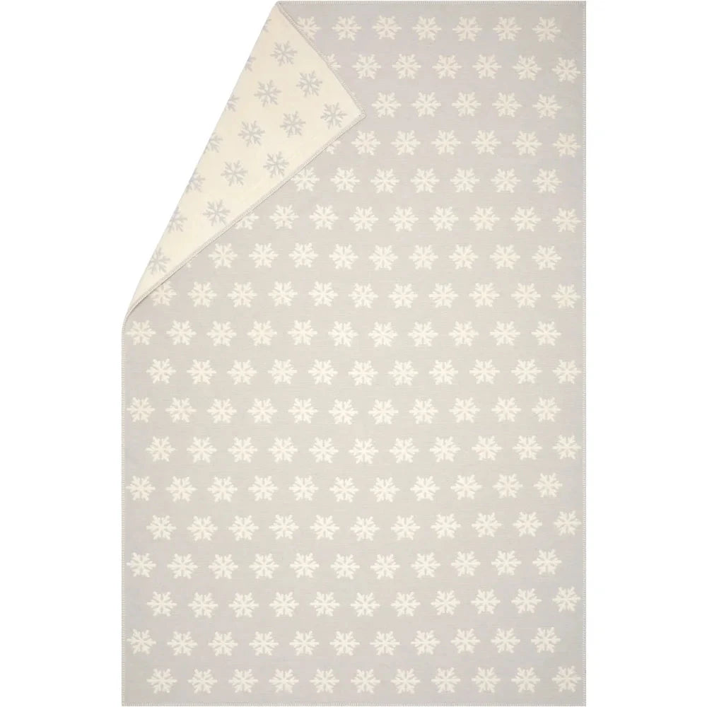 David Fussenegger CARLA Plaid Schneeflocke – filz; 135 x 200 cm