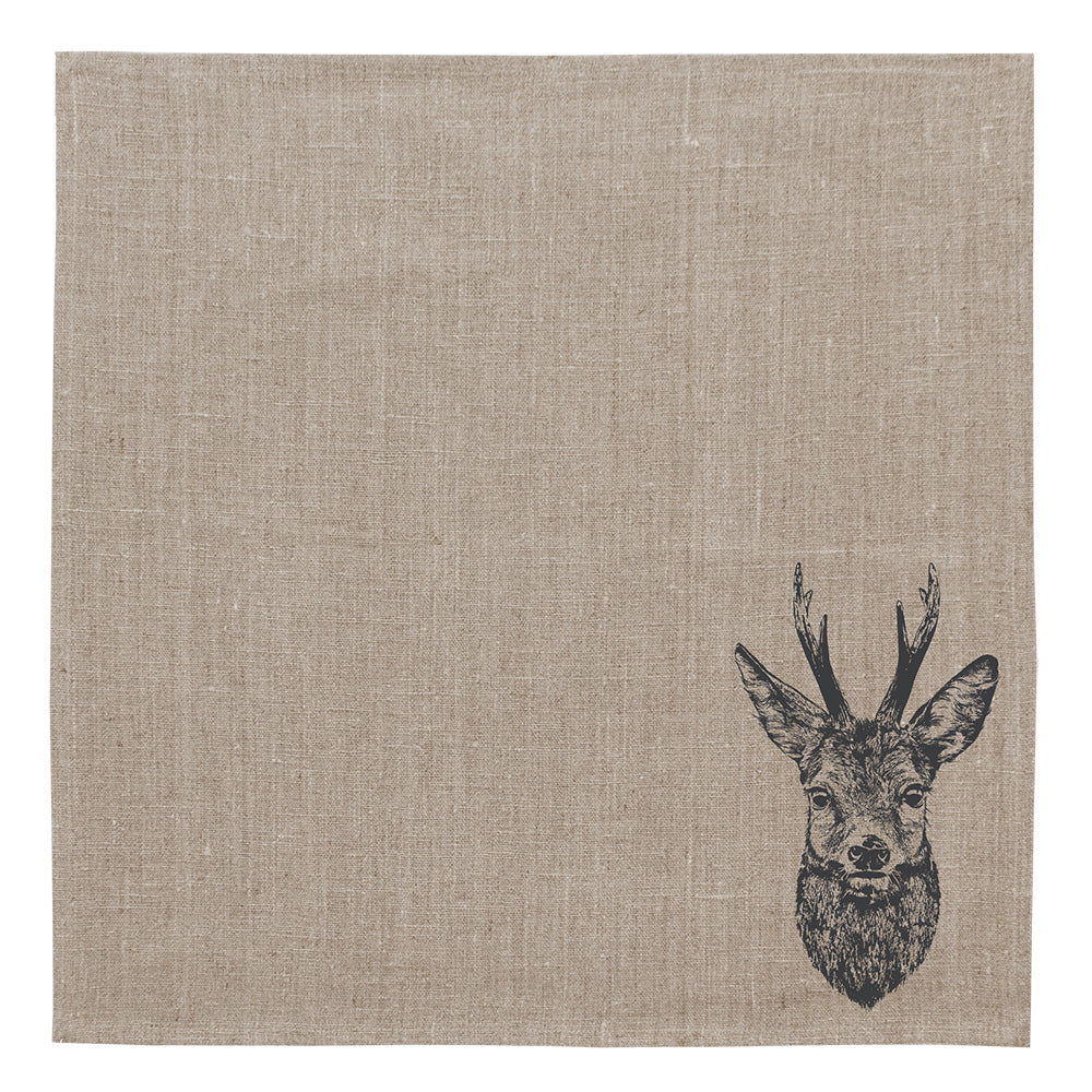 Frohstoff Leinen Serviette Rehbock - Teeliesel Default Title