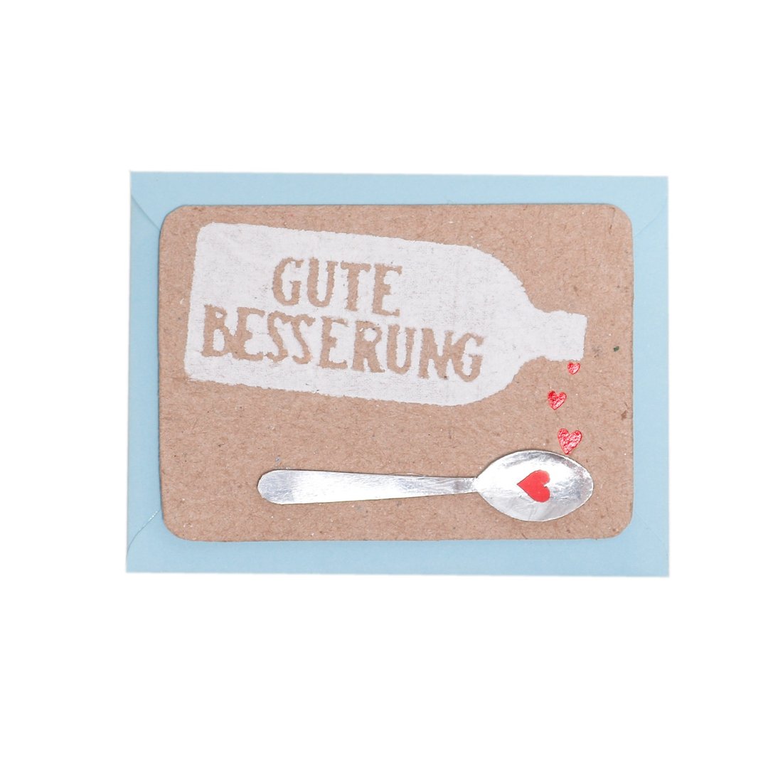 Good old friends Mini Kärtchen Gute Besserung - Teeliesel Default Title