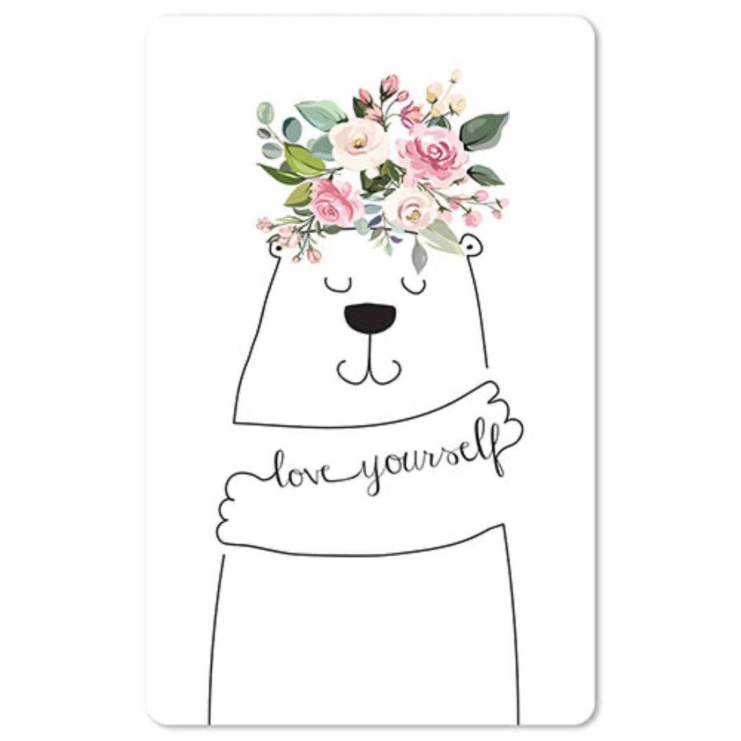 Lunacard Mini Postkarte Self love - Teeliesel Default Title