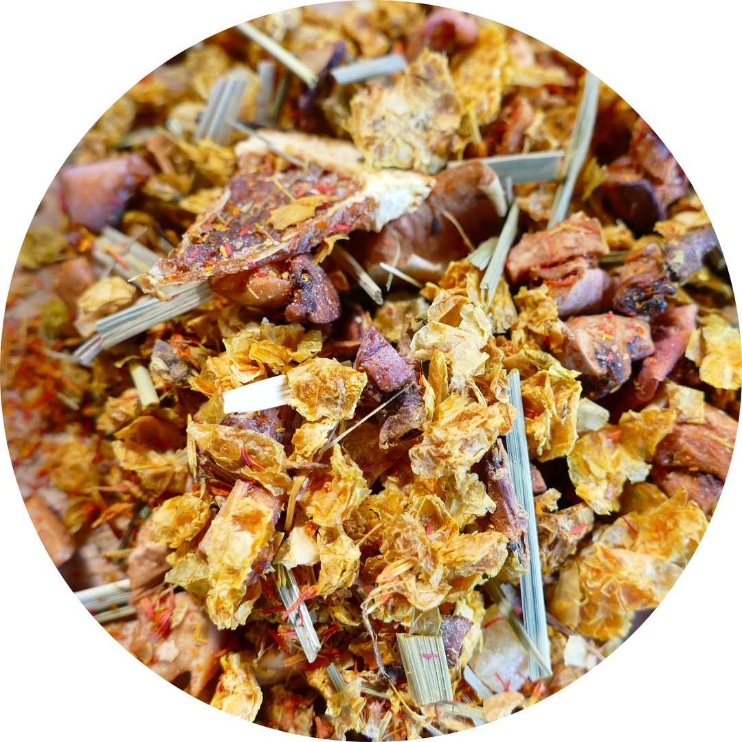 No. 724 Sanddorn-Limette (mild) - Teeliesel 100 g, 250 g