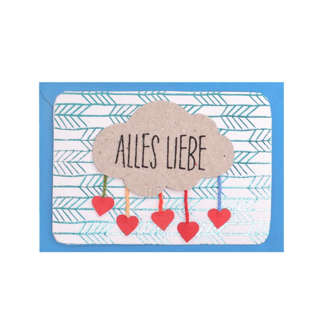 Good old friends Mini Kärtchen Alles Liebe - Teeliesel Default Title