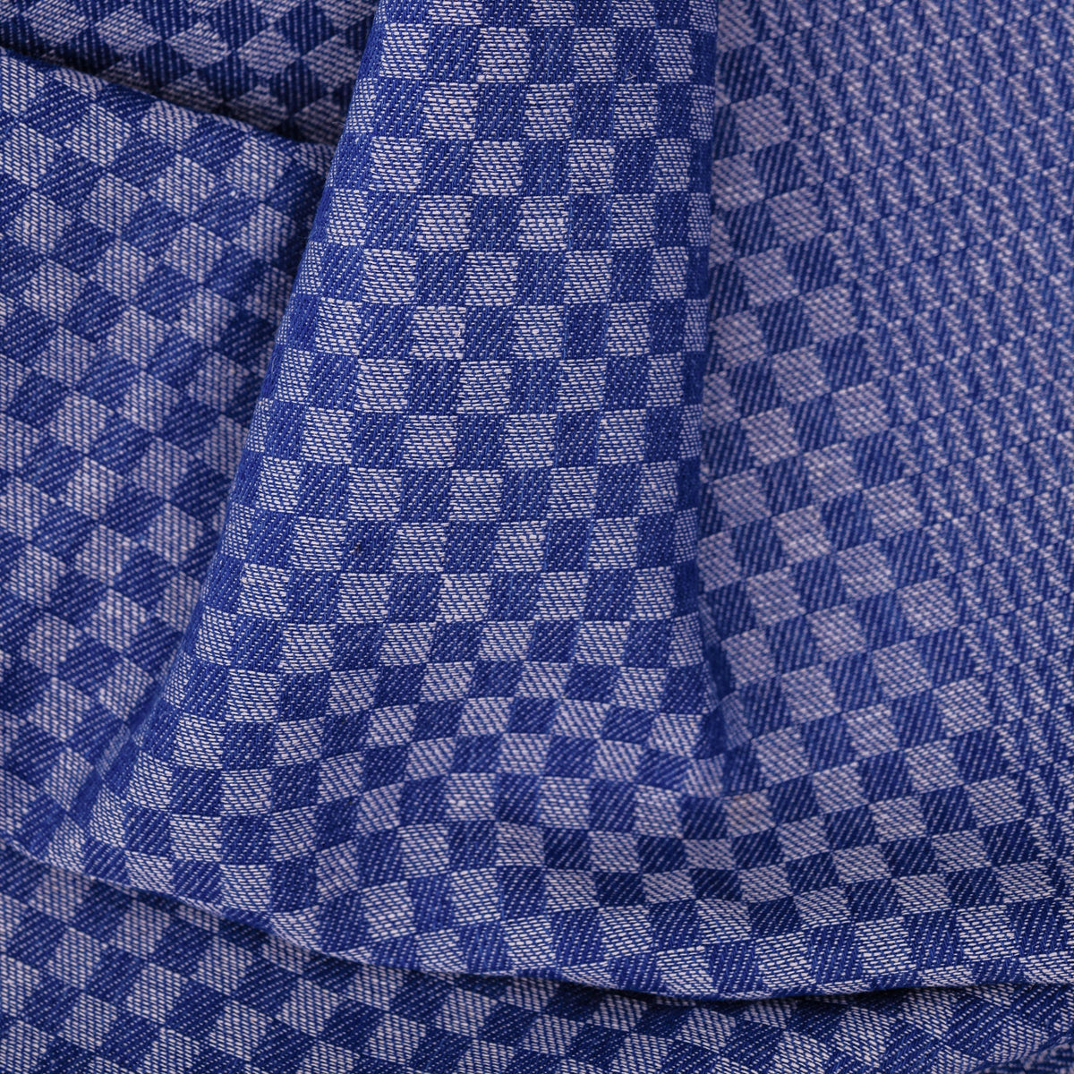 Grubentuch Blau