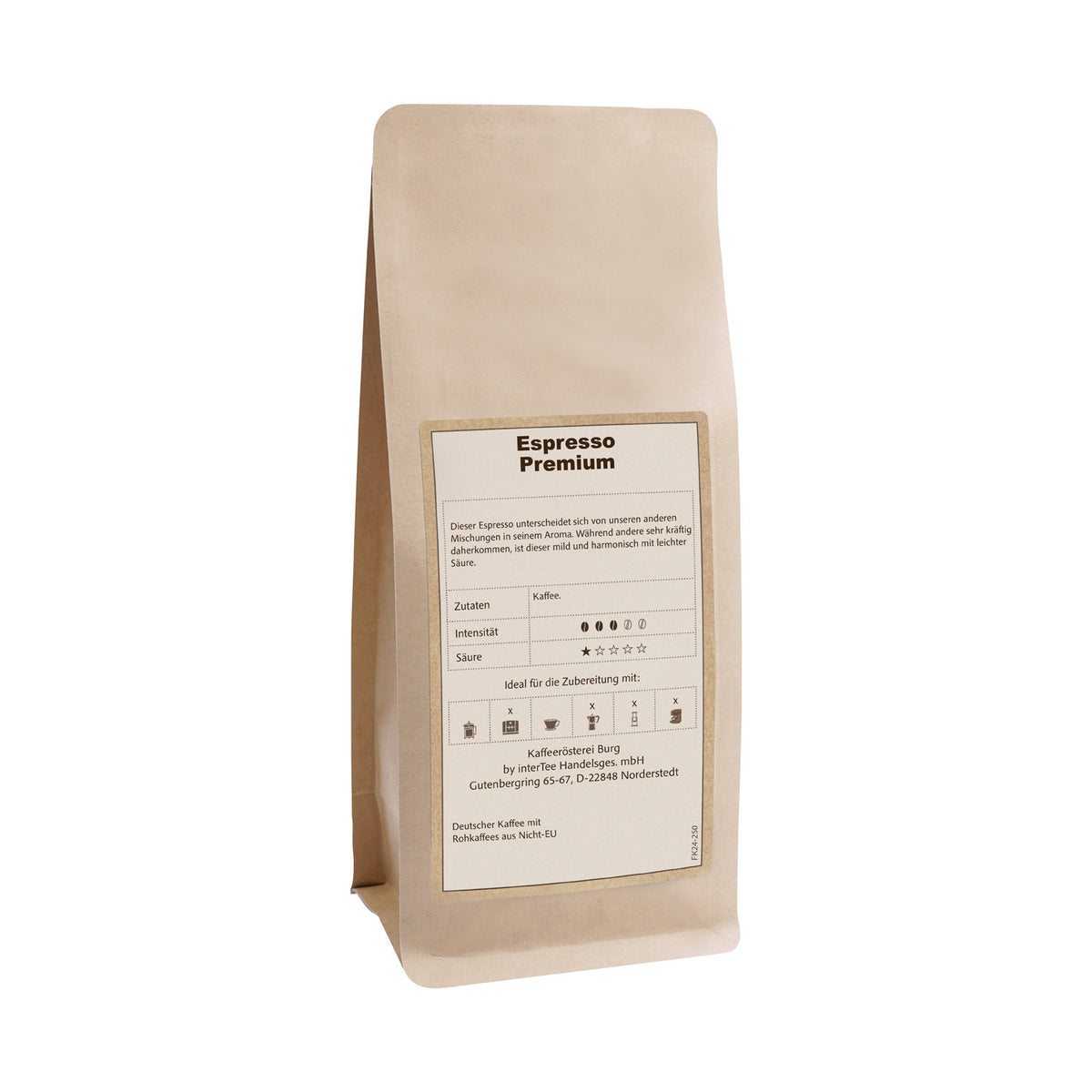 Kaffeerösterei Burg Espresso Premium