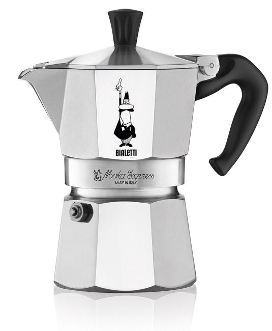Bialetti Moka Express Espressokocher - Teeliesel  4 Tassen, 6 Tassen, 9 Tassen