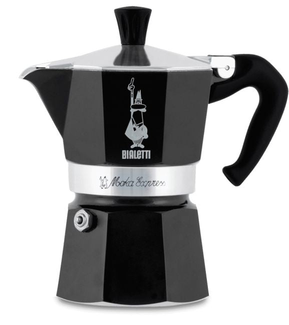 Bialetti Moka Express schwarz Espressokocher - Teeliesel  Default Title