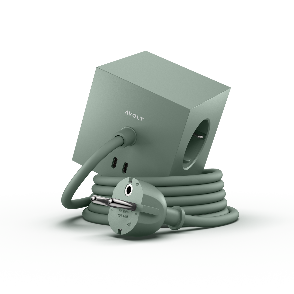 AVOLT Square 1 USB-C Oak Green