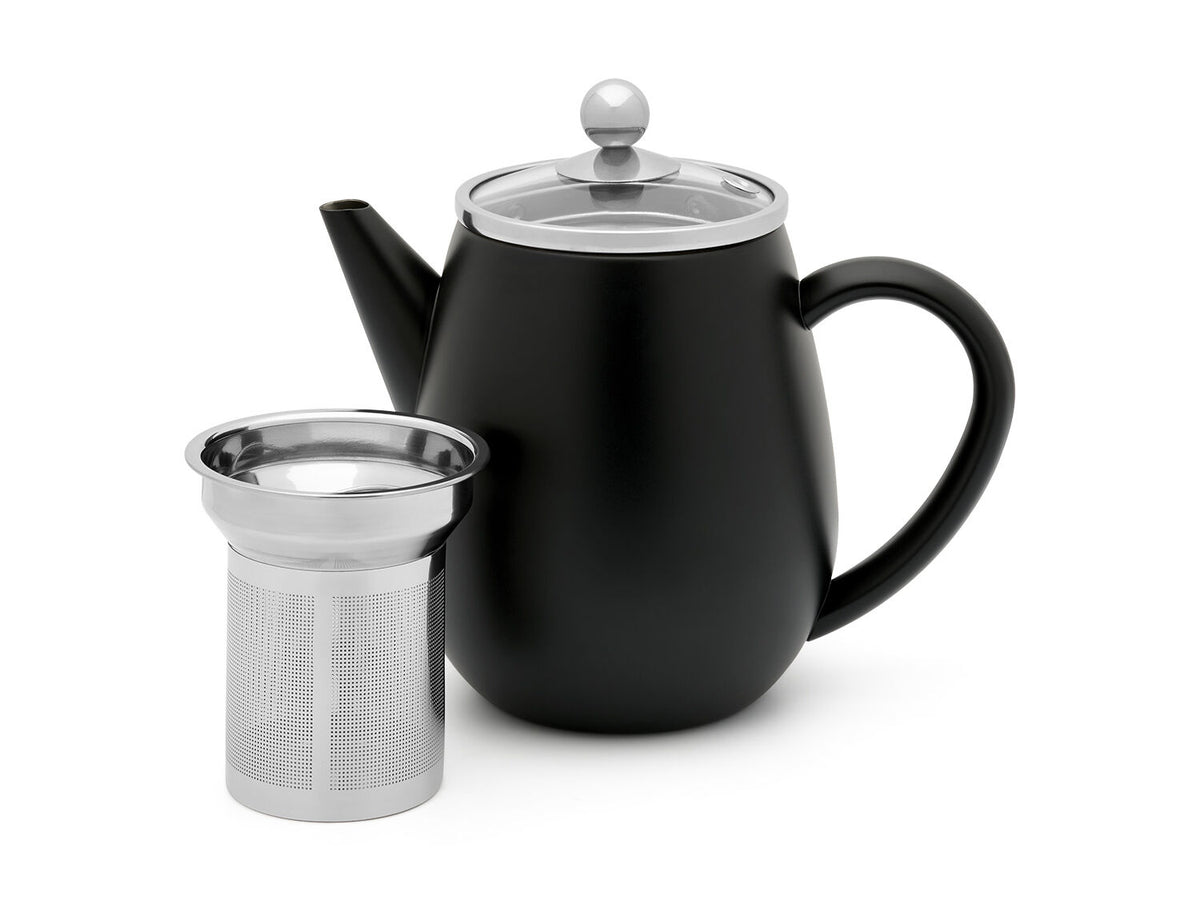 Bredemeijer Teekanne Duet Eva 0,5L schwarz matt