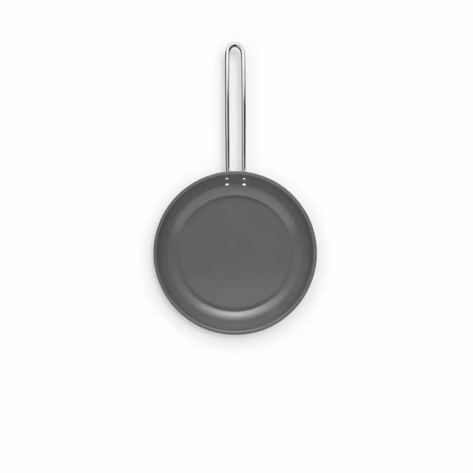 Eva Solo Stainless Steel Bratpfanne 28 cm Slip-Let® Laser Titanium