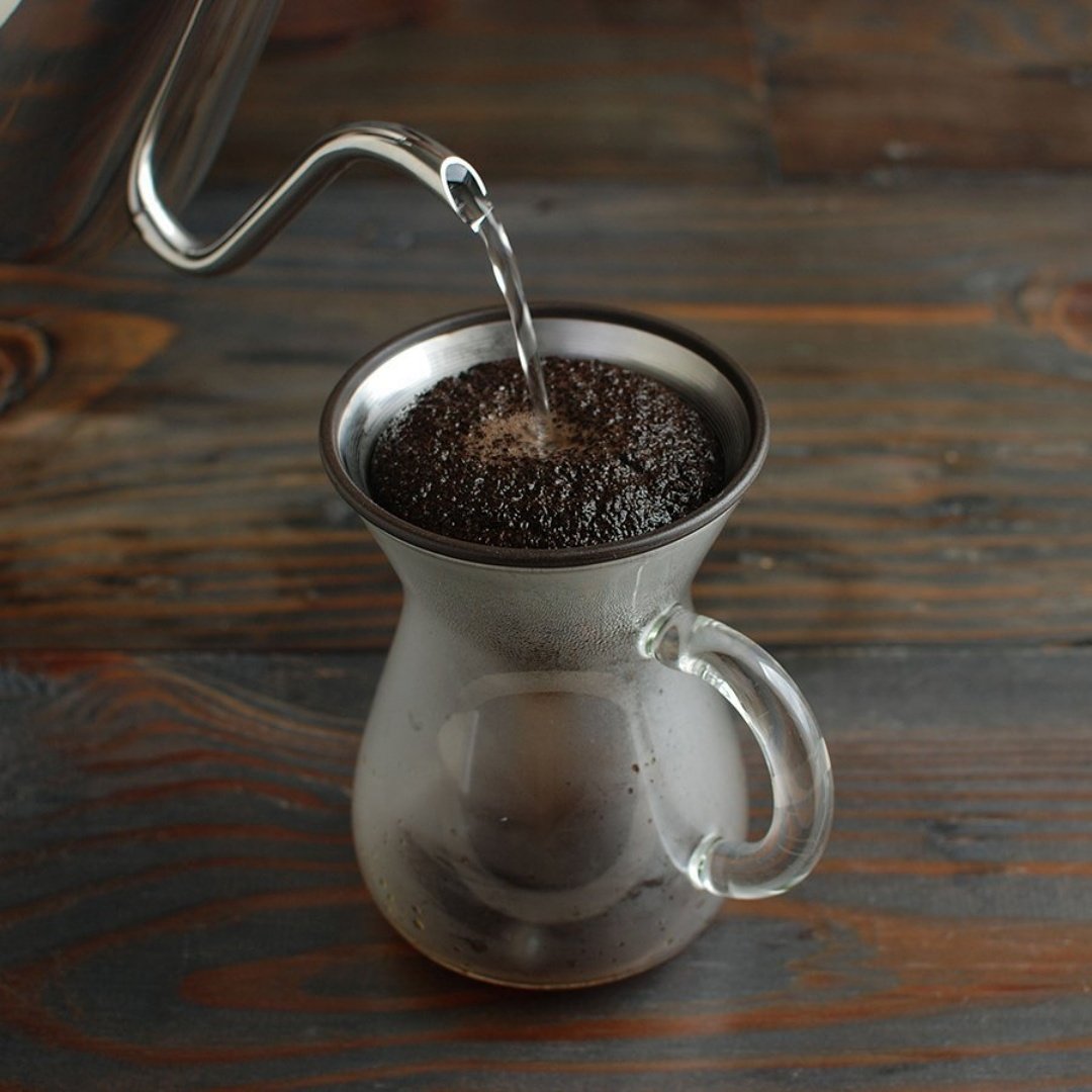 Kinto Filterkaffee-Set mit Edelstahlfilter 300 ml - Teeliesel  Default Title