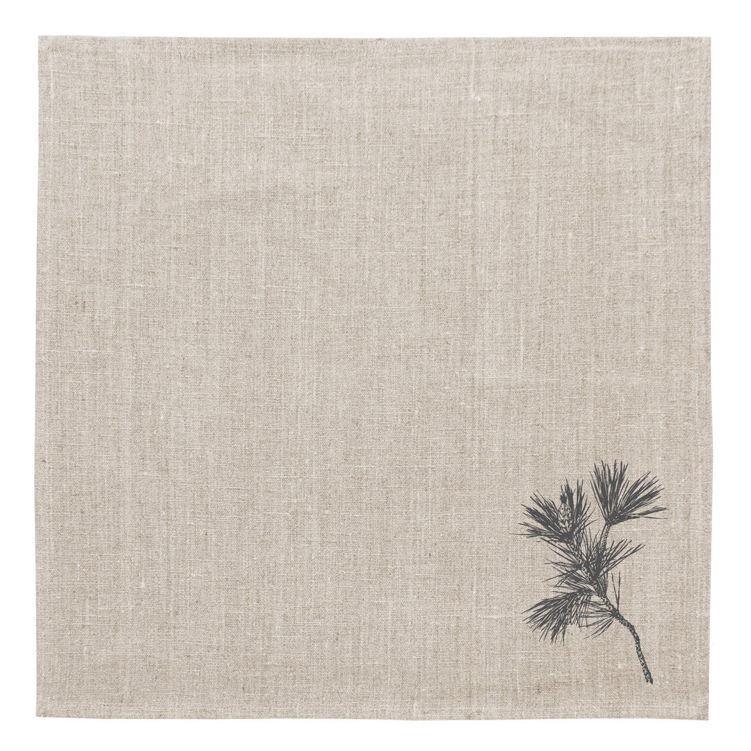 Frohstoff Leinen Serviette Zweig - Teeliesel  Default Title