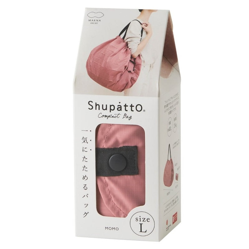 Shupatto faltbare Einkaufstasche L  Peach - Teeliesel  Default Title