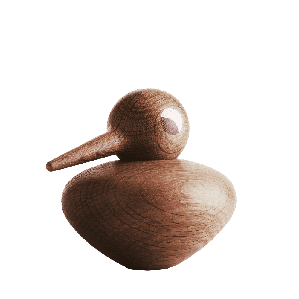 ARCHITECTMADE - BIRD Chubby rundlich, Eiche geräuchert - Teeliesel  Default Title